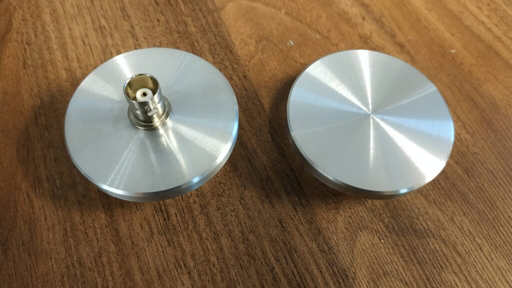 Aluminium end caps