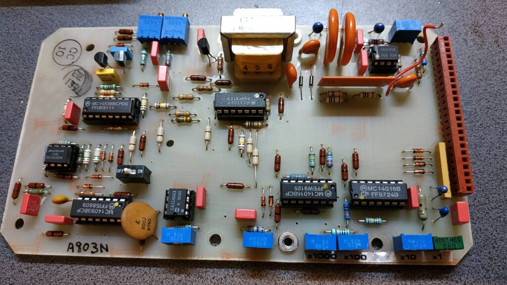 Bicron Analyst Circuit Board